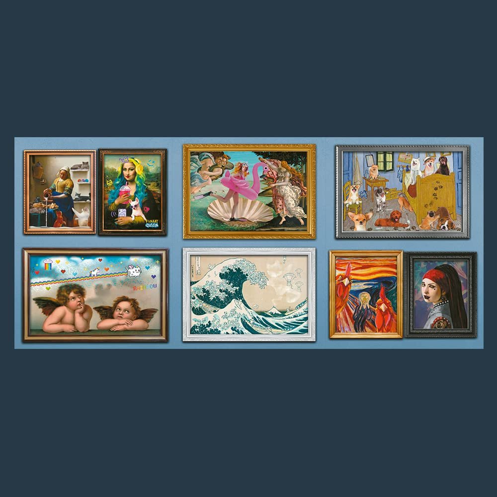 Пазл Trefl Prime UFT Not So Classic Art Collection 9000 деталей Коллаж, фото №2