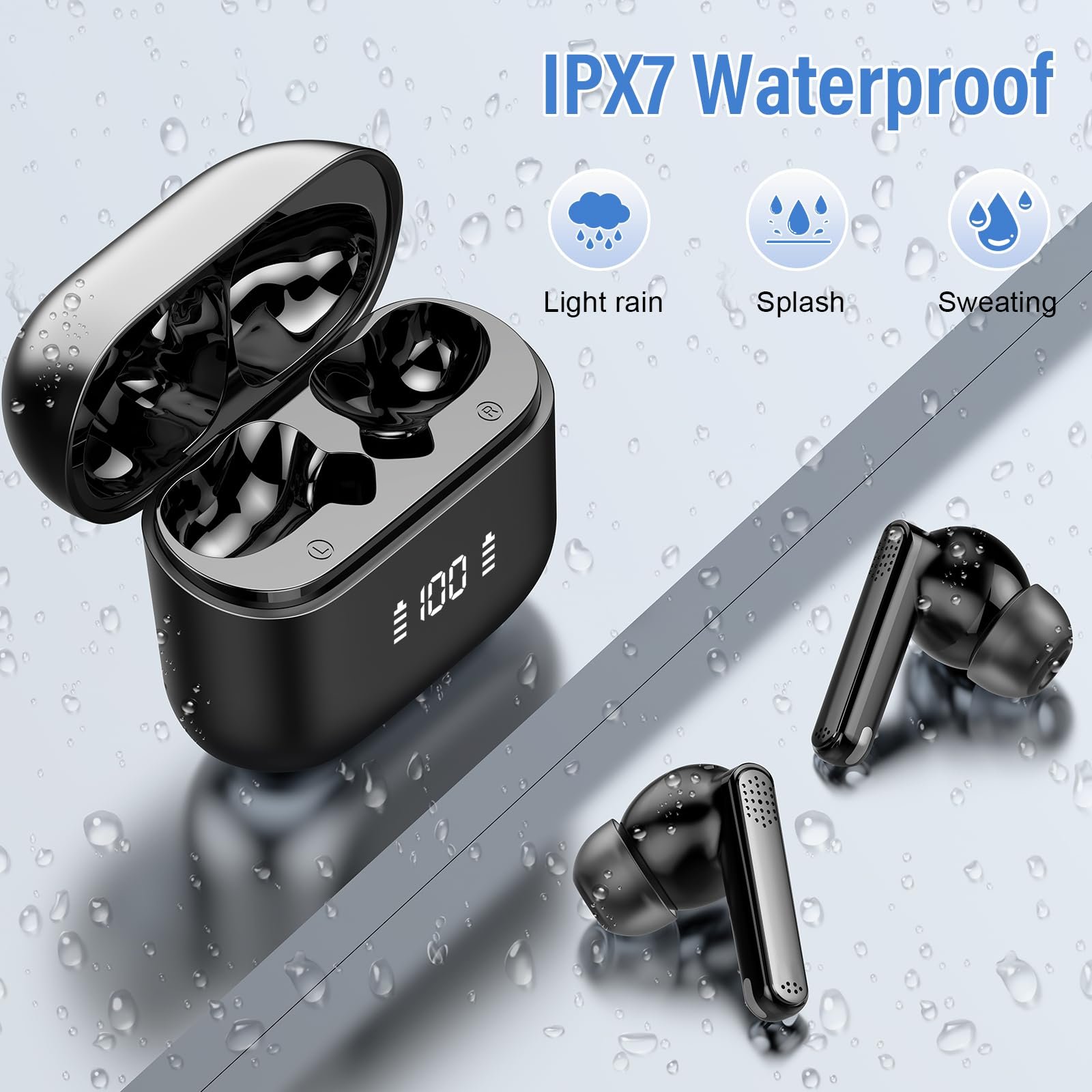 Навушники-перекладачі AI Voice, 3-в-1 реального часу з підтримкою 164 мов, Bluetooth 5.3, таємничий чорний 2025, фото №9