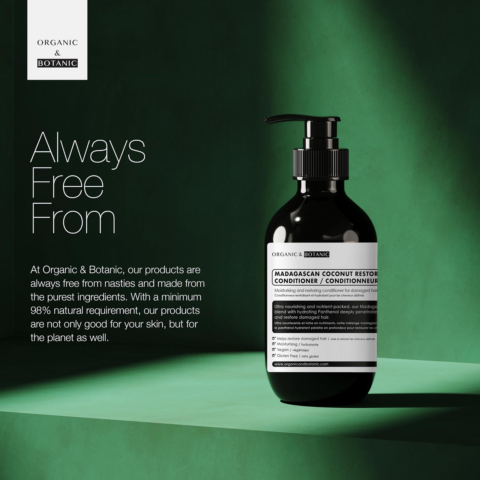 Кондиционер Organic & Botanic Madagascan Coconut Restoring, фото №2