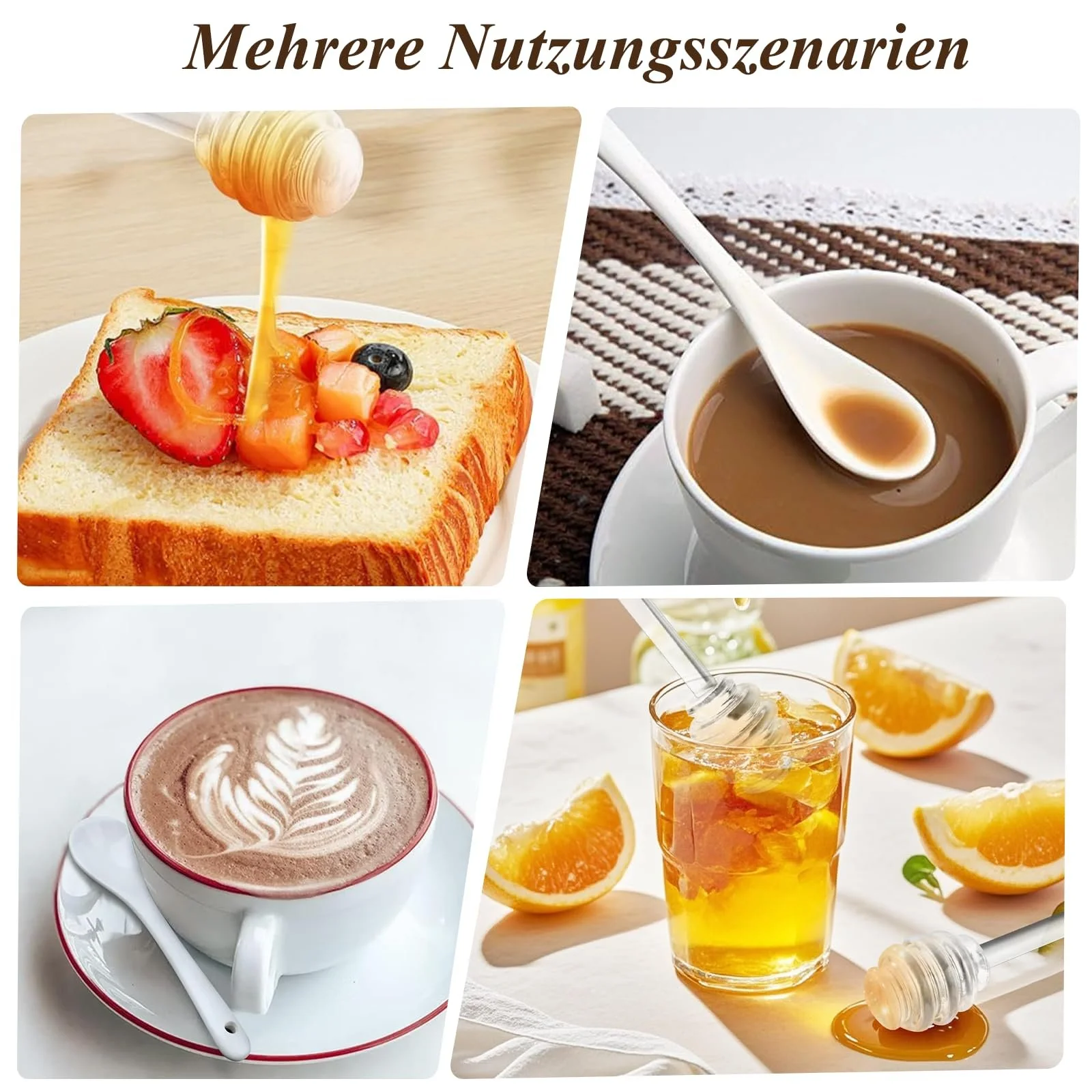 Ложка Фарфор Білий (3 шт. в наборі), фото №5