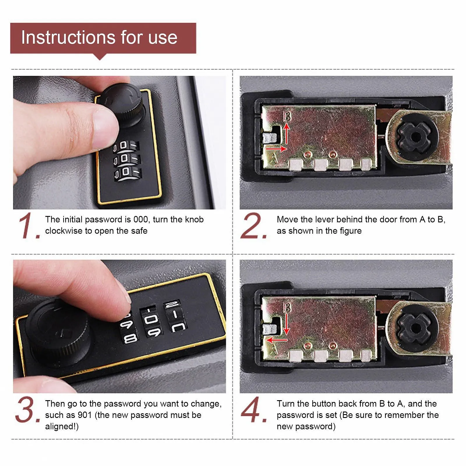 Скарбничка-сейф Tnfeeon у формі книги прихована, фото №8