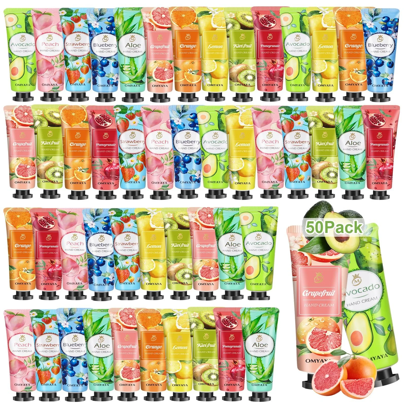 Крем для рук (набор) Фруктовый 50 шт., фото №1