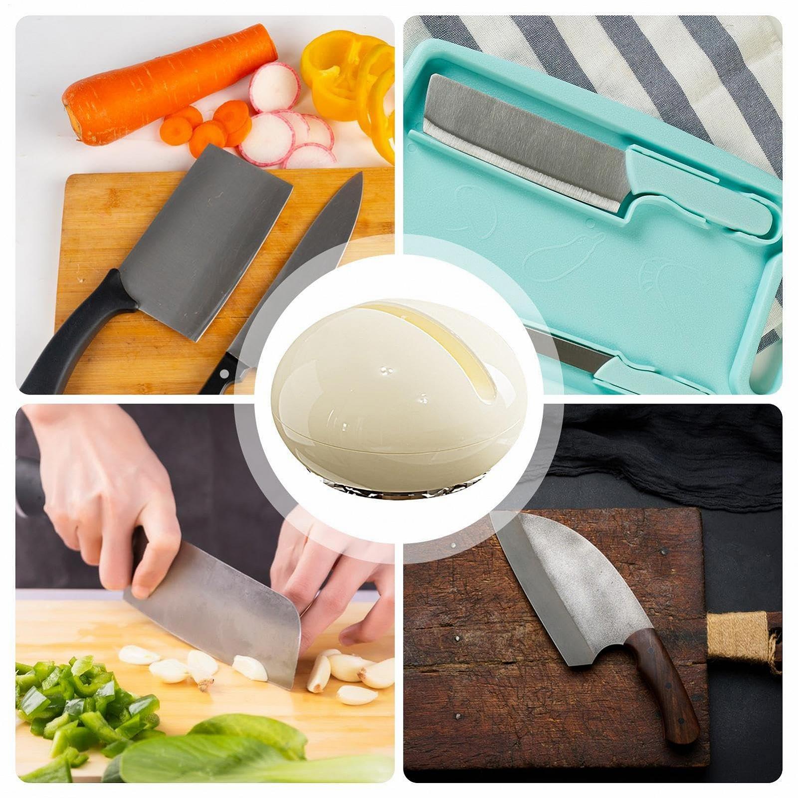 Точилка для ножей ручная с присоской для кухни и сада, фото №4