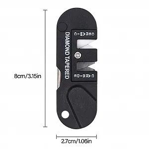 Мале точило для ножів портативне для кемпінгу та кухні Quick Sharpener synthetic.ua - Фото 1