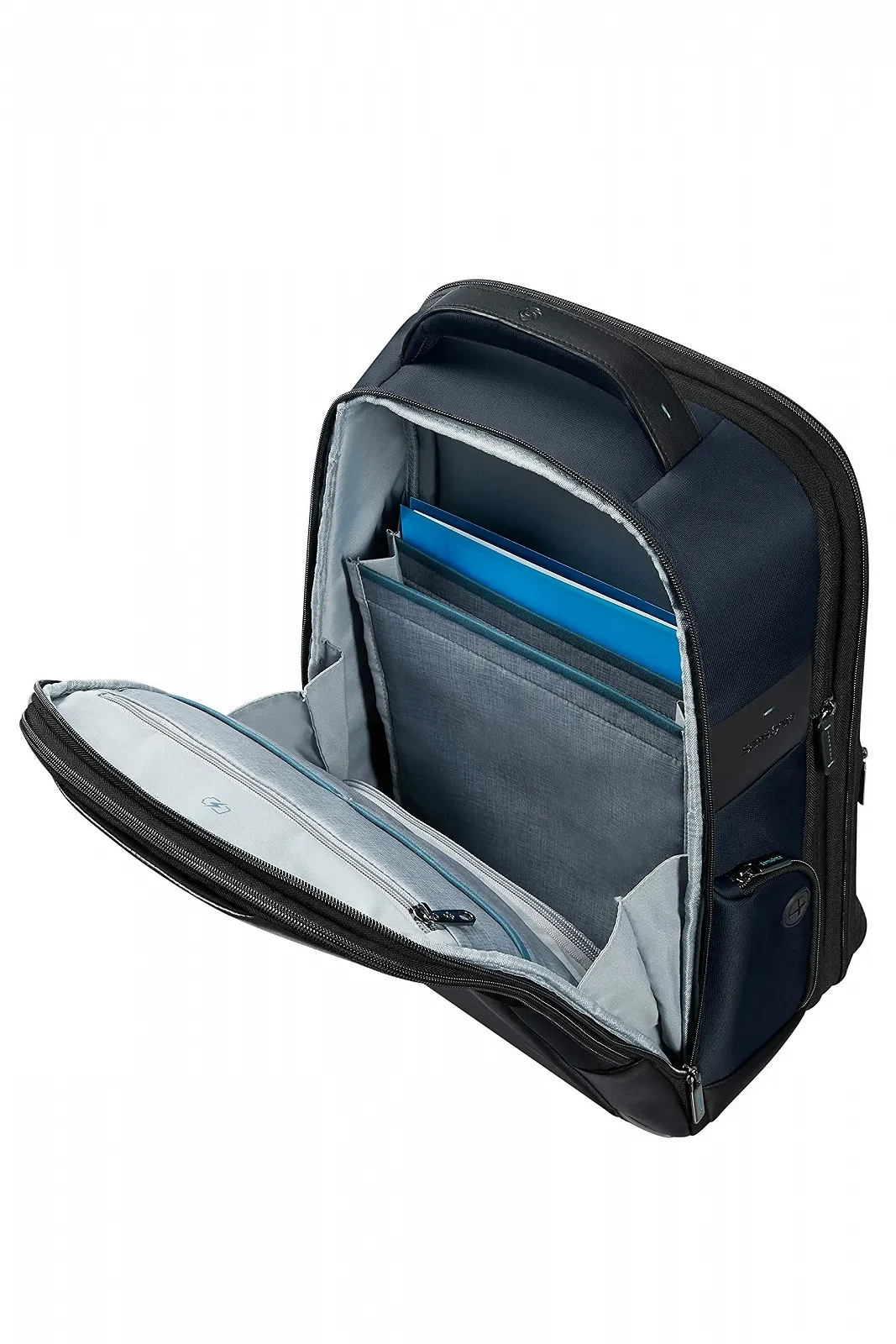 Рюкзак для ноутбука Samsonite Spectrolite 2.0 Expandable 15.6 дюймов Blue (city blue), фото №4 Рюкзак для ноутбука Samsonite Spectrolite 2.0 Expandable 15.6 дюймов Blue (city blue), фото №4