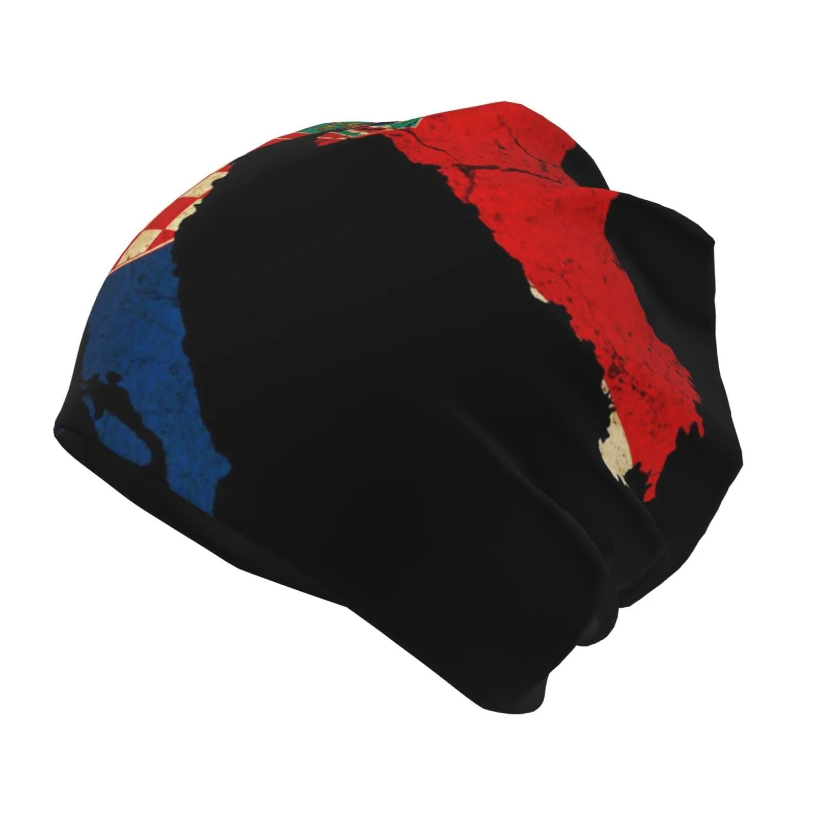Шапка LOUJIN Croatia Map Outline Flag Slouchy для мальчиков, фото №2