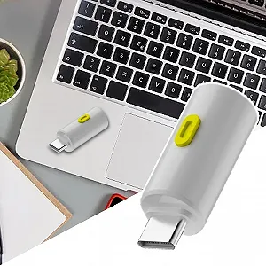 Мини фонарик Type C - Портативный USB C разъем, фонарик компактный светодиодный высокой яркости для улицы, путешествий, кемпинга, походов, маленький перезаряжаемый фонарик-брелок для мужчин и женщин synthetic.ua - Фото 1