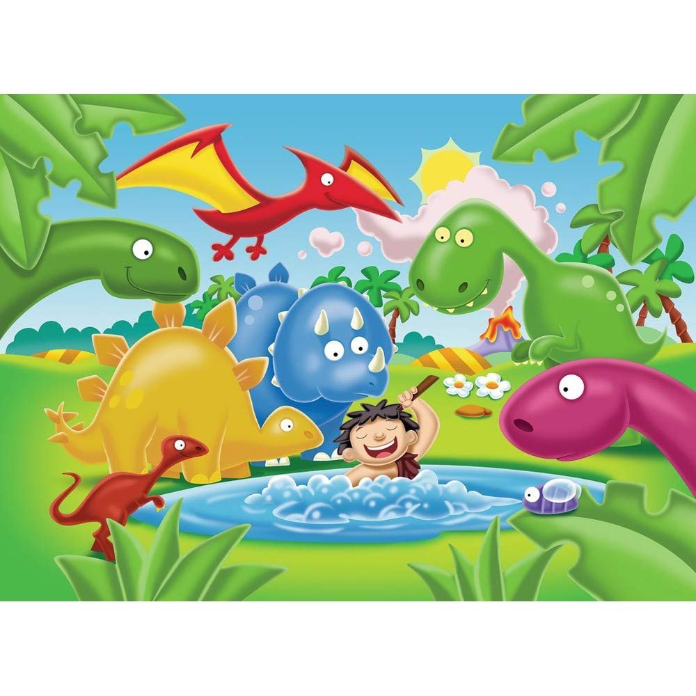 Пазл Ravensburger 05611 Dinosaur Friends пластиковий вуличний 12 деталей, фото №2