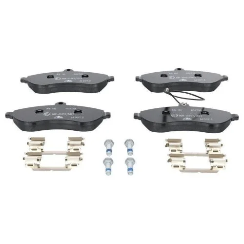 Комплект гальмівних колодок, дискове гальмо ATE 13.0460-2738.2 для CITROËN FIAT PEUGEOT, фото №2 Комплект гальмівних колодок, дискове гальмо ATE 13.0460-2738.2 для CITROËN FIAT PEUGEOT, фото №2