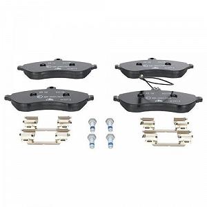 Комплект гальмівних колодок, дискове гальмо ATE 13.0460-2738.2 для CITROËN FIAT PEUGEOT synthetic.ua - Фото 1