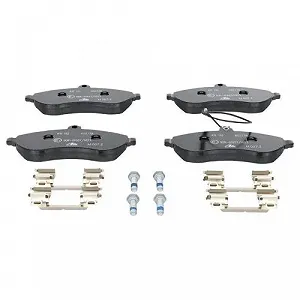 Комплект гальмівних колодок, дискове гальмо ATE 13.0460-2738.2 для CITROËN FIAT PEUGEOT synthetic.ua - Фото 1