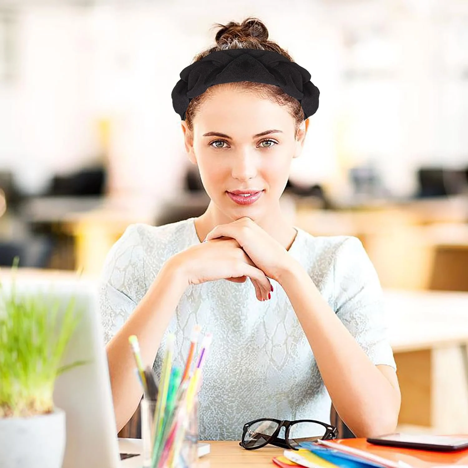 Обруч для волос плетеный для женщин, фото №6 Обруч для волос плетеный для женщин, фото №6