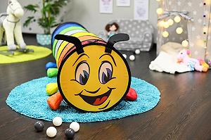 Игровой туннель Knorrtoys Красочная Гусеница synthetic.ua - Фото 1