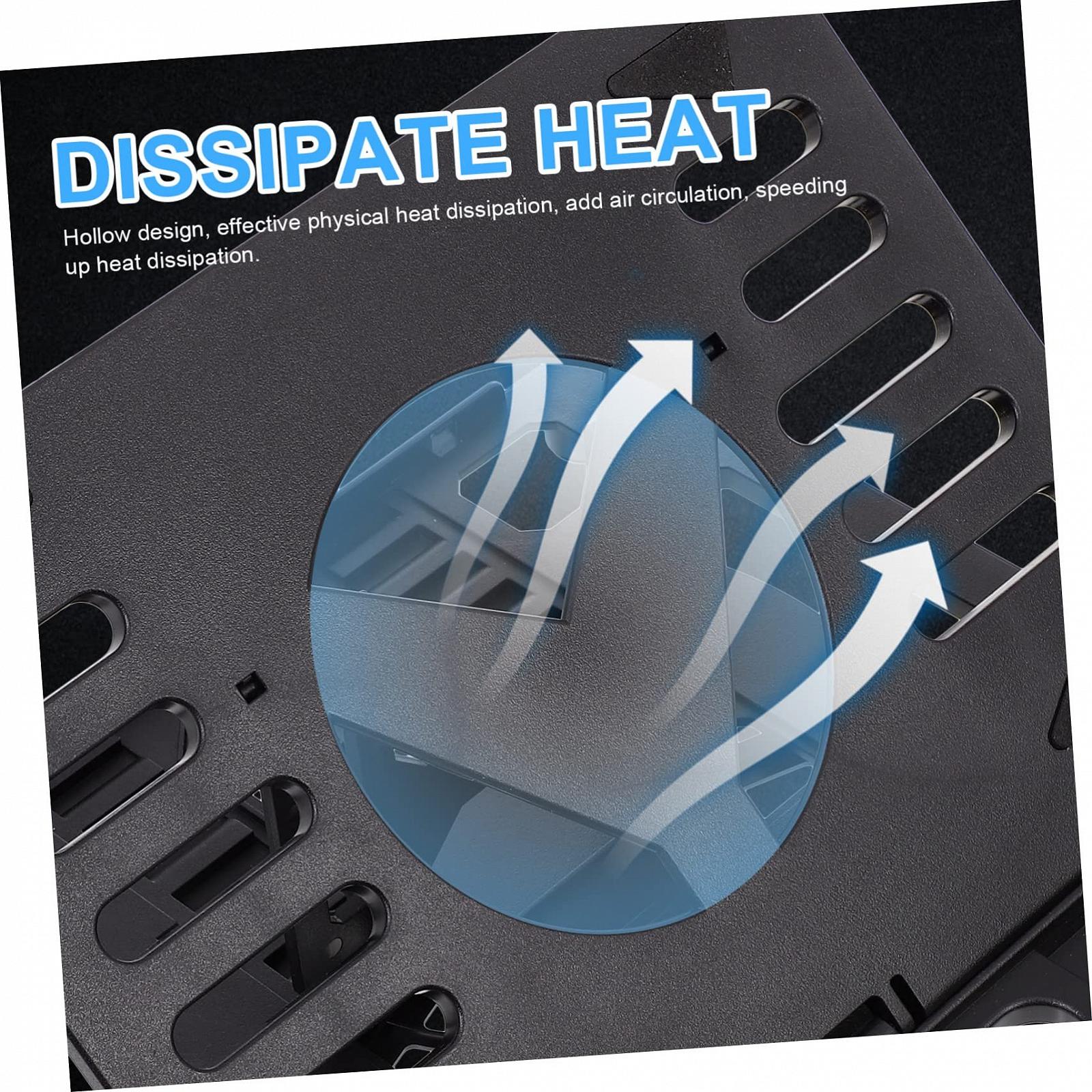 Підставка для ноутбука Veemoon складана регульована для столу корозійностійка для дому офісу подорожей 1 шт, фото №4