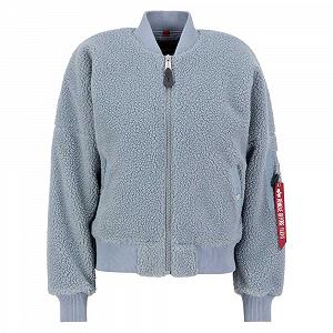 Бомбер ALPHA INDUSTRIES Ma-1 Vf Teddy Wmn Женская куртка-бомбер - Фото 1