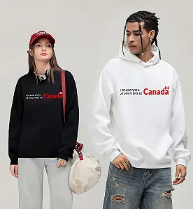 Унисекс свитшот I Stand With Canada Je Soutiens Le Canada synthetic.ua - Фото 1