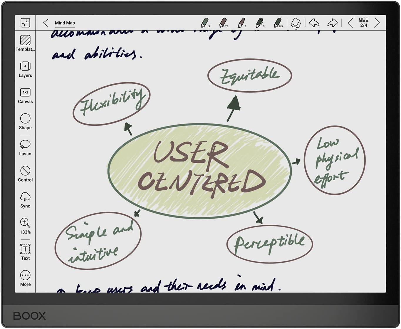 Електронна книга 10.3" 2К Onyx Boox Tab Ultra C 4/128Gb Android 11 6300 mAh Сіра, фото №3