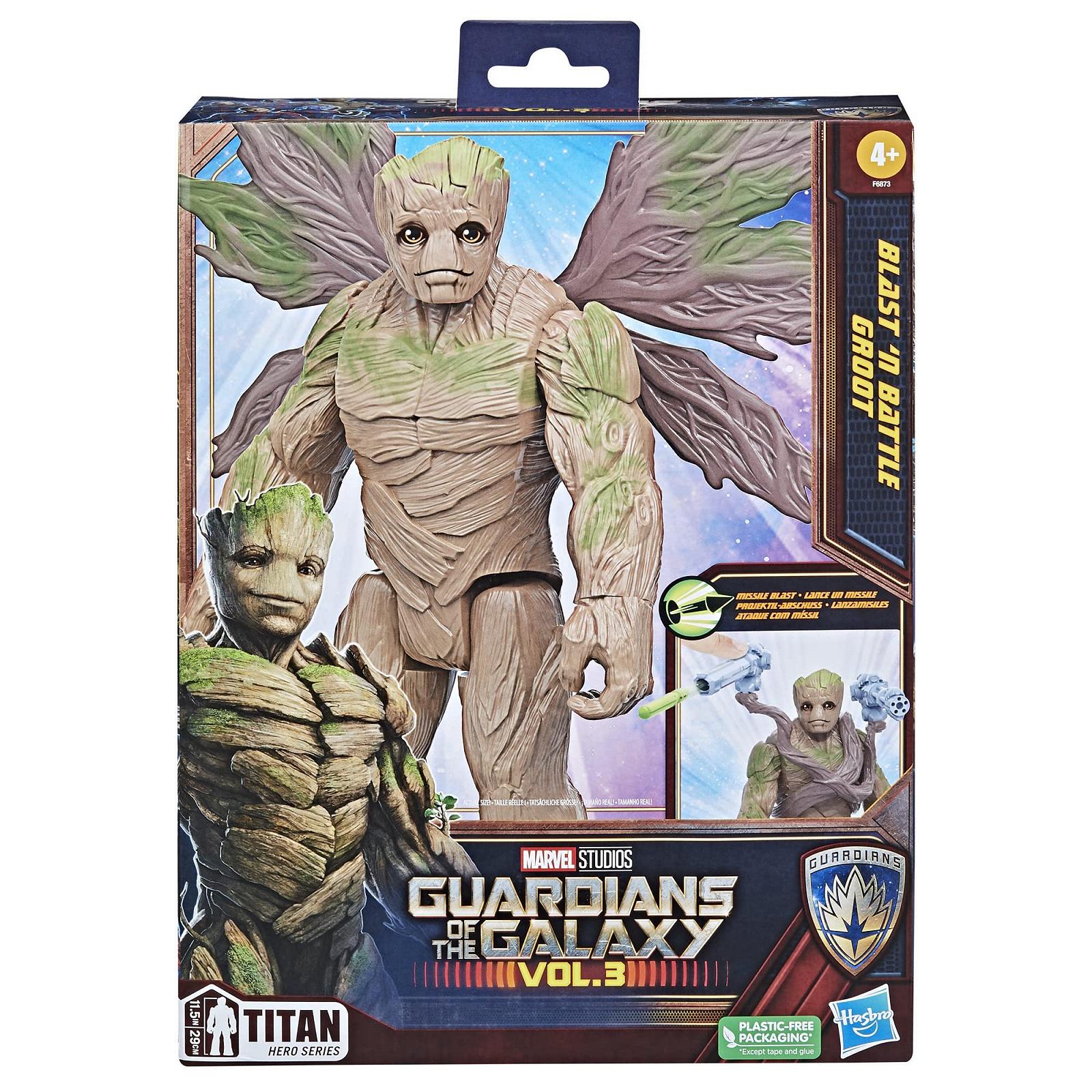 Фігурка Грут Blast 'N Battle серії Titan Hero, Marvel Studios Guardians of The Galaxy Vol. 3, 29 см, фото №2