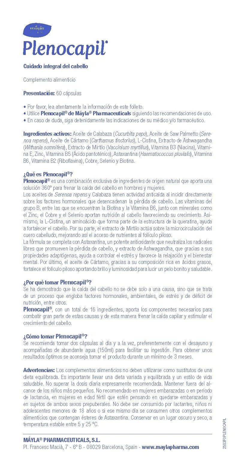 PLENOCAPILI 16 активных веществ | Комплексный уход за волосами, фото №9