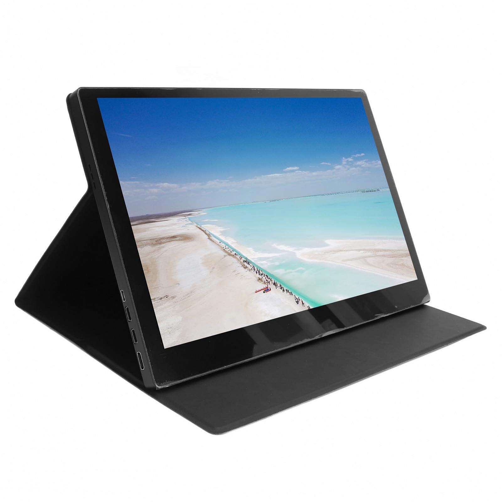 Переносний Монітор HDMI дисплей 13.3 дюйми 2K HDR Type C 60Hz IPS з кришкою, фото №1