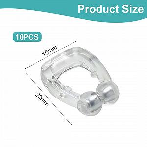 Кліпса проти хропіння Магнітний роздільник для носа проти хропіння з ароматизованими кульками для кращого дихання та гарного сну synthetic.ua - Фото 1