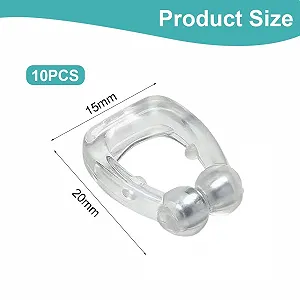 Клипса против храпа Магнитный разделитель для носа против храпа с ароматизированными шариками для лучшего дыхания и хорошего сна. synthetic.ua - Фото 1