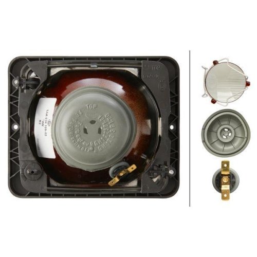 Фара головного світла HELLA 1AA 004 109-031 для DAF VOLVO BOMAG CASE IH O+K LIEBHERR, фото №2