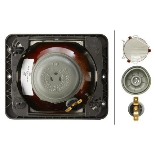 Фара головного світла HELLA 1AA 004 109-031 для DAF VOLVO BOMAG CASE IH O+K LIEBHERR, фото №2