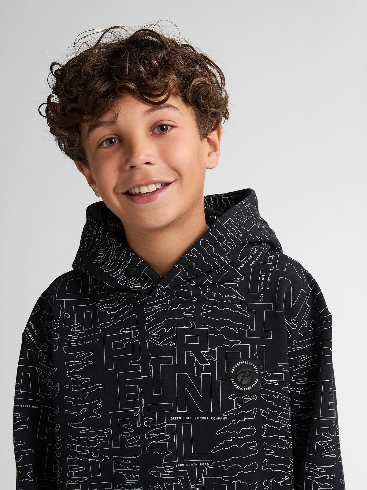 Худи Petrol Industries All-Over Print Blue Ridge, фото №9