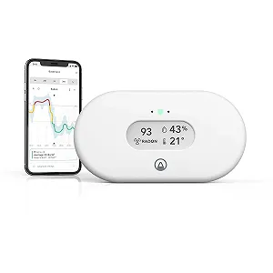 Детектор радона и качества воздуха Airthings View Radon 2989 Белый - Фото 1