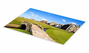 Постер Bill Bachmann Golf Course in St Andrews 150 x 100 см synthetic.ua - Фото 1