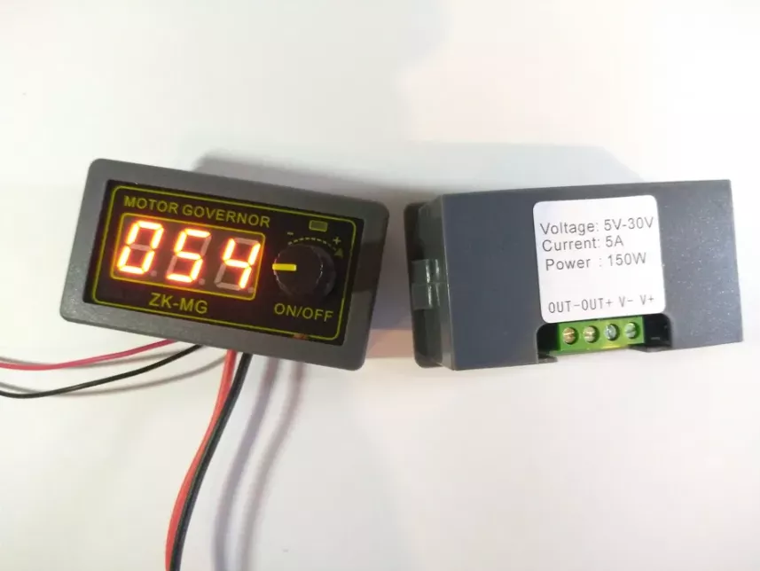 ШІМ регулятор 150W з дисплеєм 5-30V PWM ZK-MG, фото №2