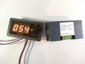 ШІМ регулятор 150W з дисплеєм 5-30V PWM ZK-MG synthetic.ua - Фото 1