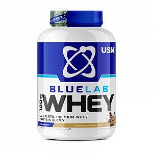 Blue Lab 100 Whey Premium Protein 2 kg cookies cream - Фото 1