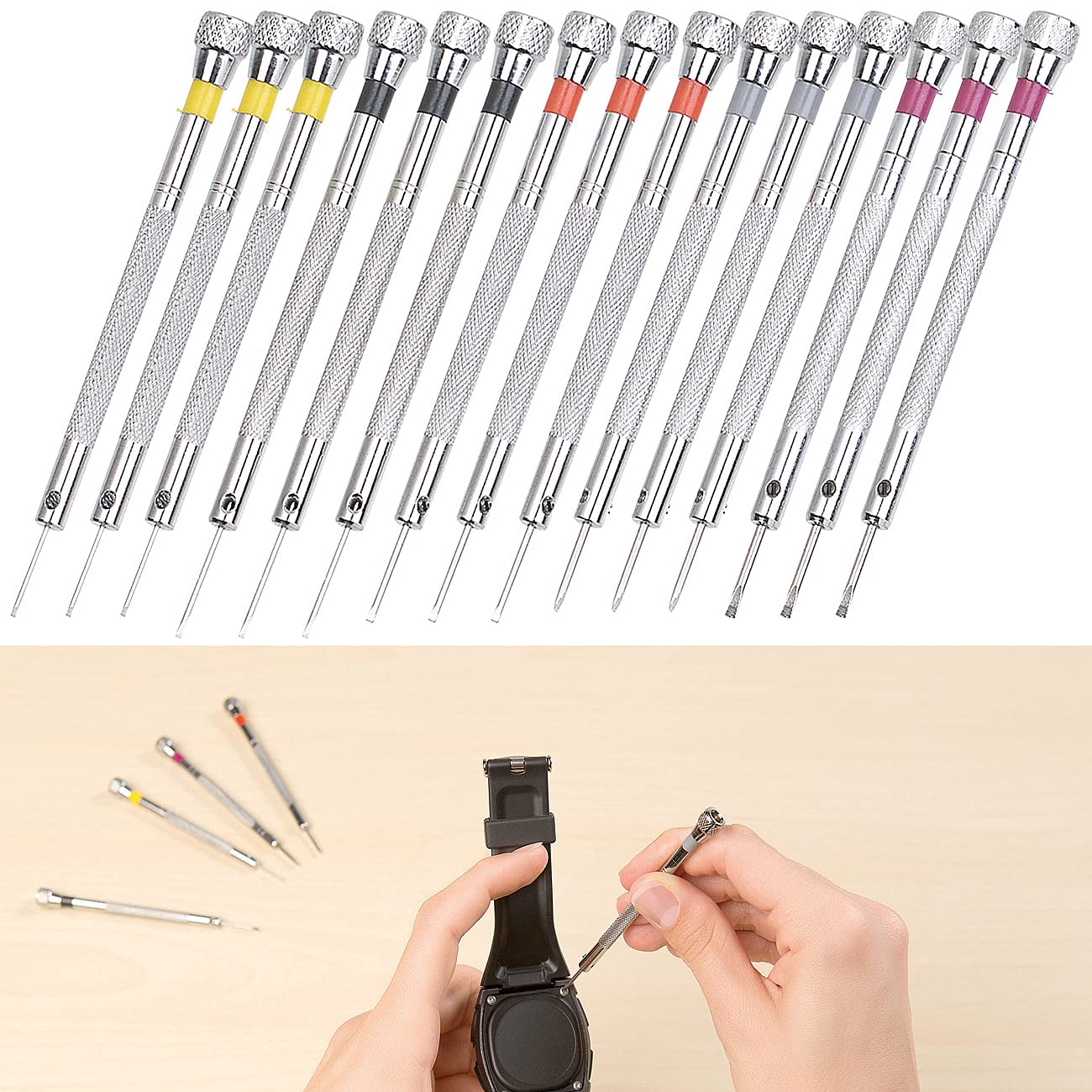 Набор отверток AGT Watchmaker Tool 5 шт., фото №2