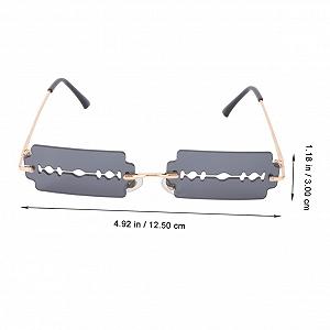 Сонцезахисні окуляри Лезо PACKOVE Набір з 3 шт. Квадратні без оправи synthetic.ua - Фото 1