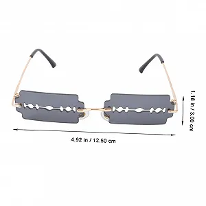 Солнцезащитные очки Лезвие PACKOVE Набор из 3 шт. Квадратные без оправы synthetic.ua - Фото 1