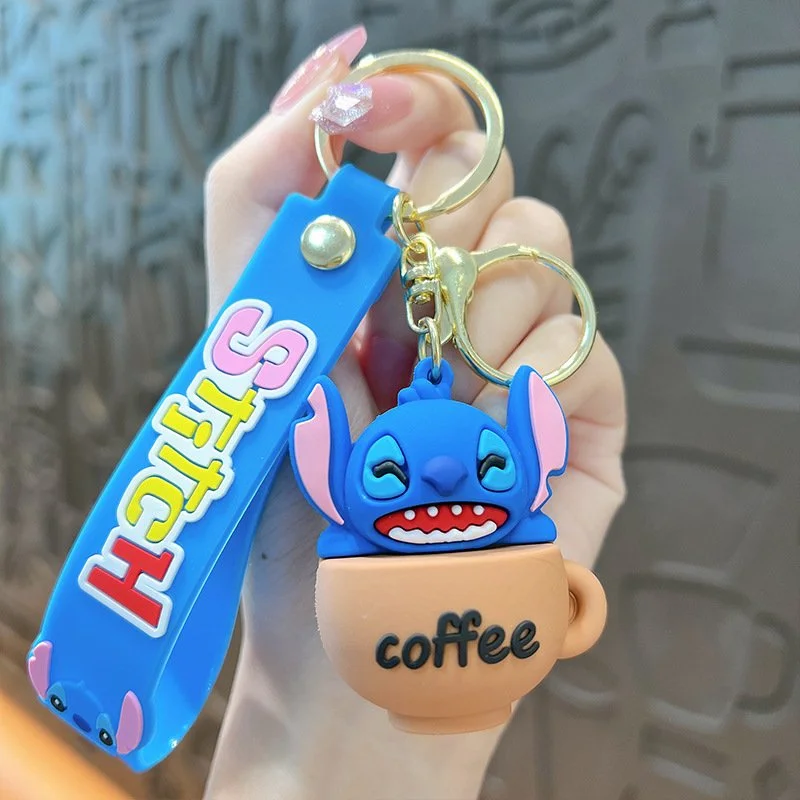 Брелок  Lilo Stitch для ключей, рюкзака, сумки, 6 см, фото №4