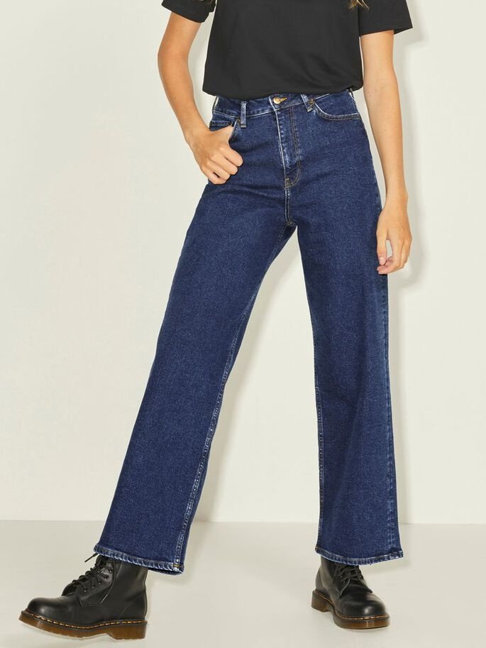 Джинси JXTOKYO WIDE HW CC6001 NOOS 12203919-Dark Blue Denim JJXX Темно-синій  S, фото №1