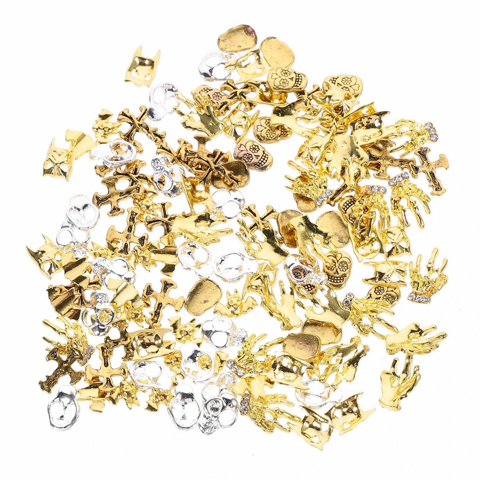 Стразы для маникюра на Хэллоуин Healeved, 120 шт., фото №1