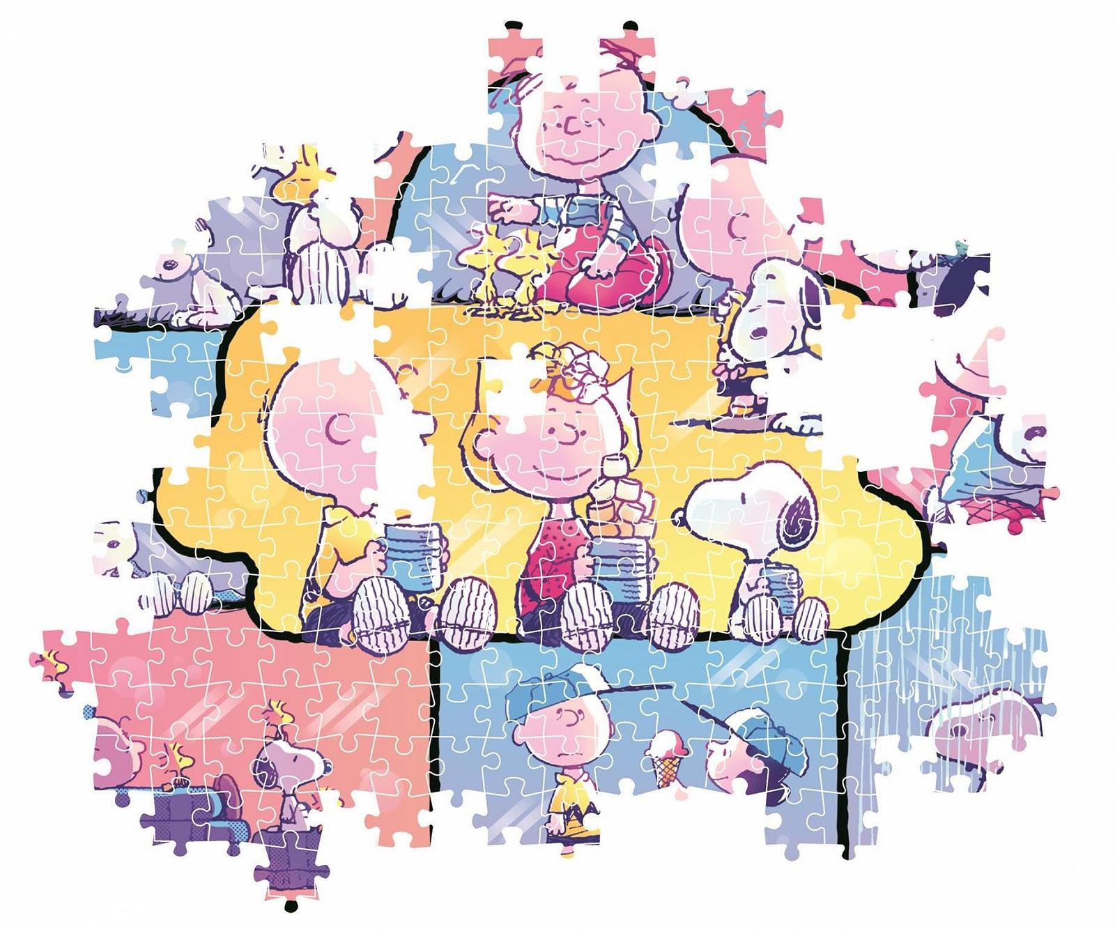 Пазл Clementoni Peanuts 1000 деталей компактна коробка 37070, фото №5