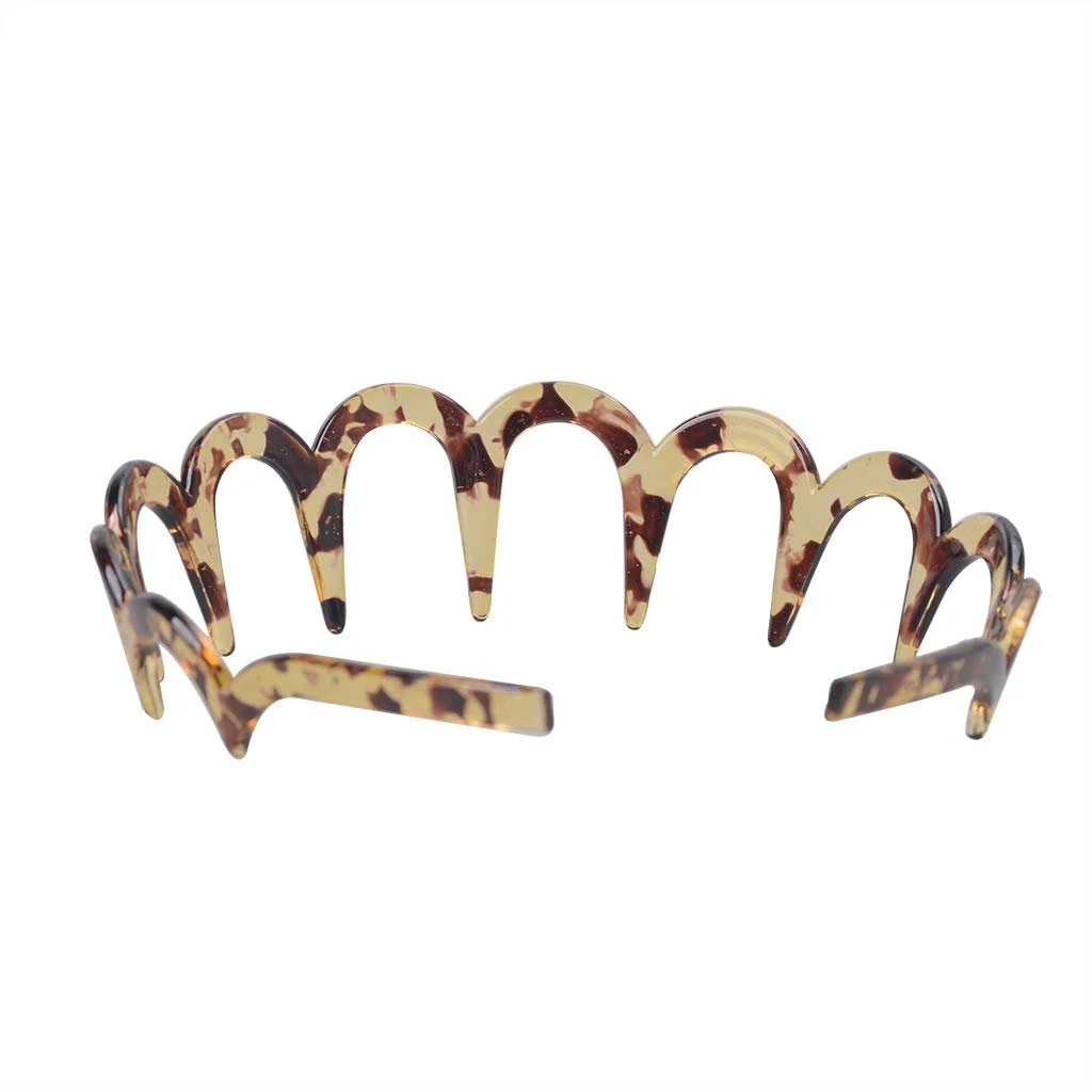 Обруч для волосся Fodattm Zig Zag Пластик 2 шт B#, фото №6