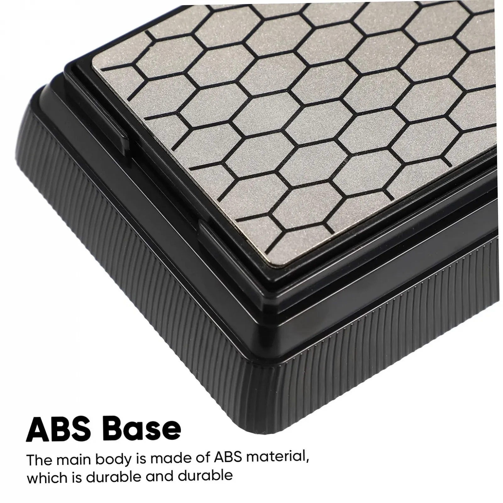 Алмазне точило для ножів Double-Sided 400/1000 Grit з підставкою, фото №6