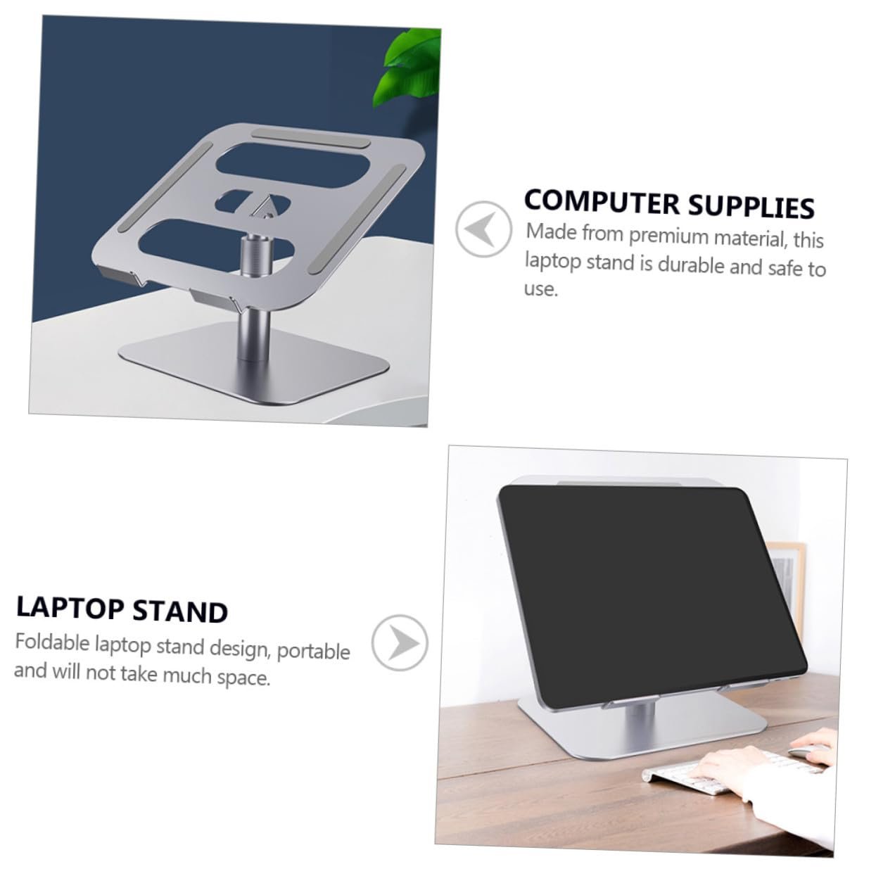 Регульована підставка для ноутбука SOIMISS, фото №4 Регульована підставка для ноутбука SOIMISS, фото №4