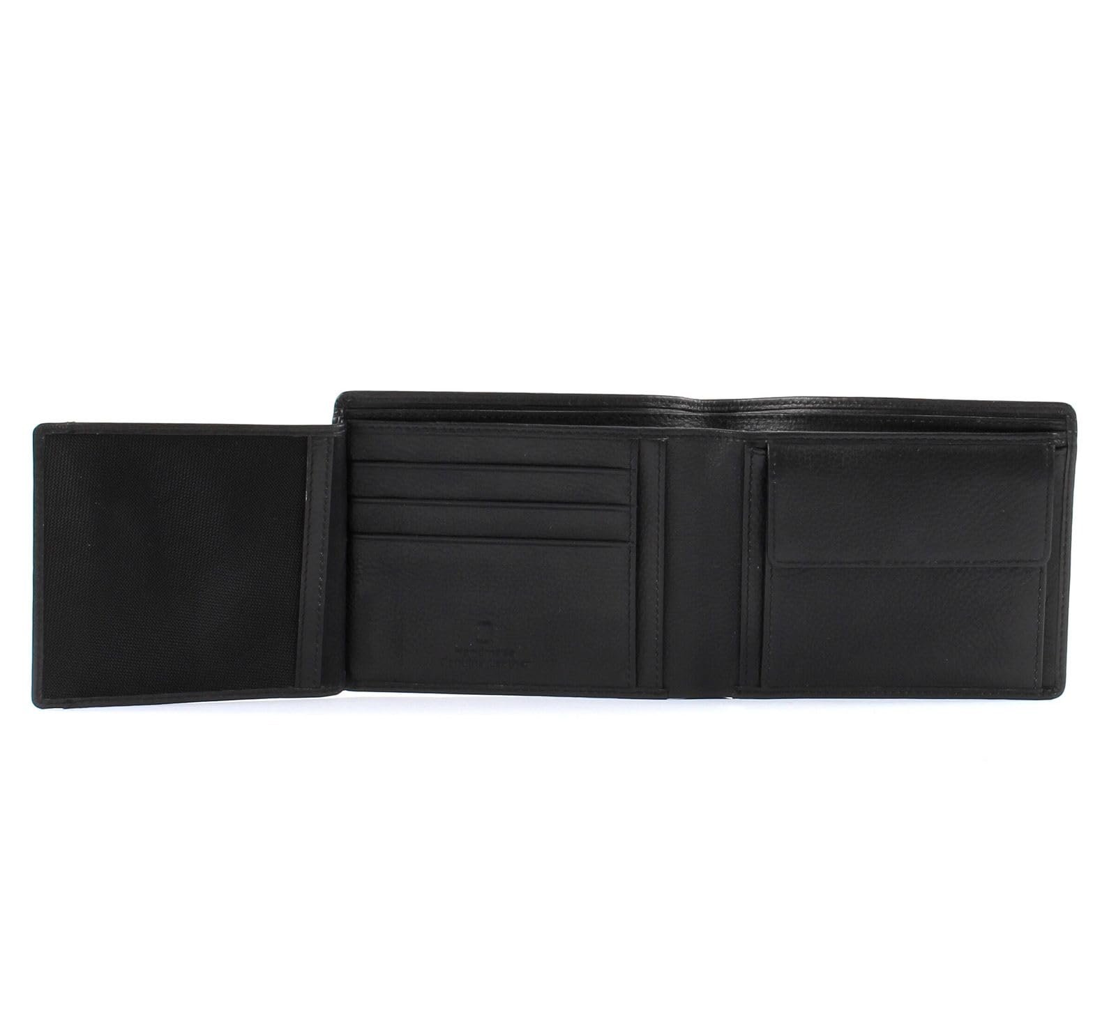 Шкіряний гаманець Chiemsee Classic Black, чорний, фото №3
