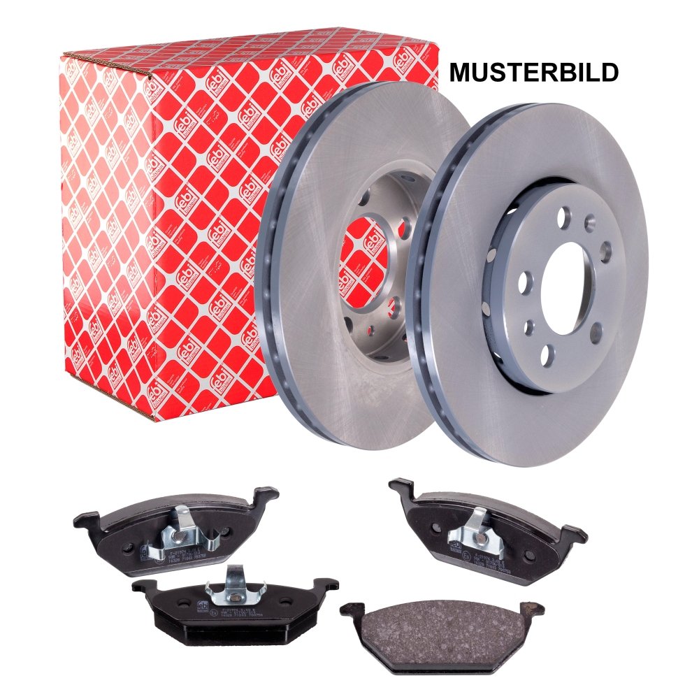 Гальмівний диск FEBI BILSTEIN 32765 Передня вісь, фото №1