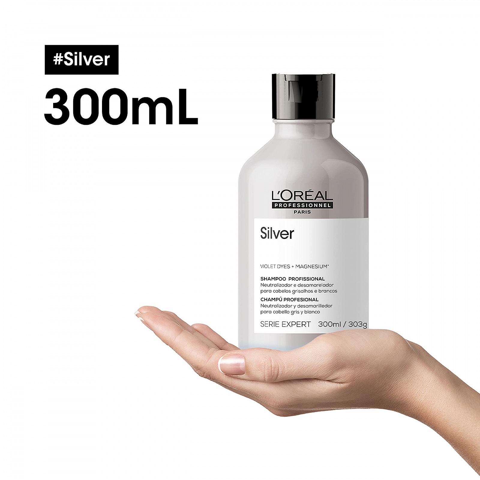 Шампунь L'Oreal Professionnel Paris Silver Series Expert 300 мл, фото №9