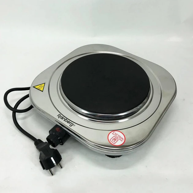 Электроплита бытовая электрическая Rainberg RB-009 Переносная, фото №7