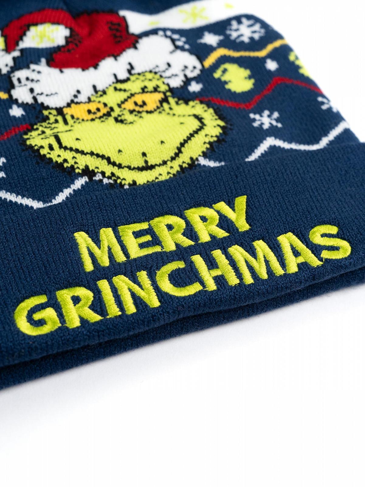 Шапка з помпоном United Labels Grinch Дитяча Зимова, фото №8 Шапка з помпоном United Labels Grinch Дитяча Зимова, фото №8