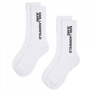 Носки KARL LAGERFELD JEANS Essential Logo, 2 шт. - Фото 1